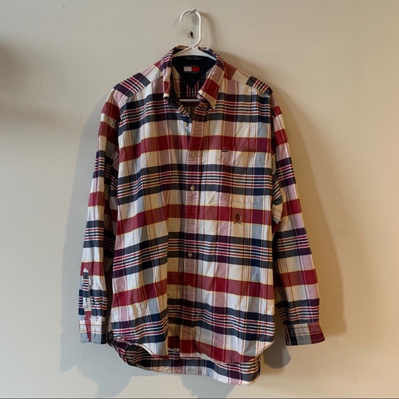 Vintage 90's Tommy Hilfiger Crest Button Down (VVV) - Picture 3 of 5
